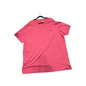 Polo Ralph Lauren Classics Red V-Neck T-Shirt 3XB